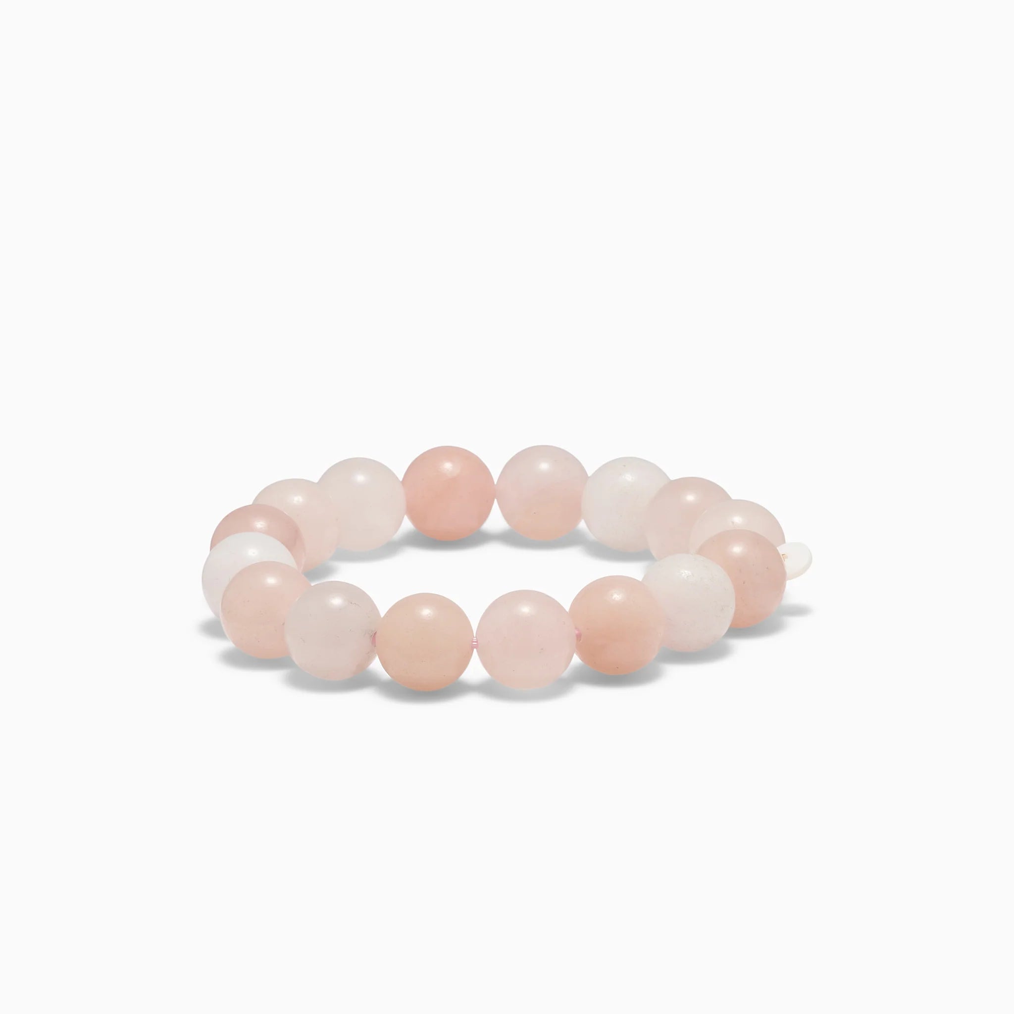 Chunky armbånd · Rosa Jade