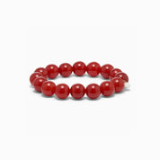 Chunky armbånd · Rød Jade