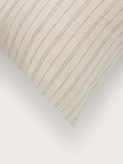 Pudebetræk 50x50 - Striped beige