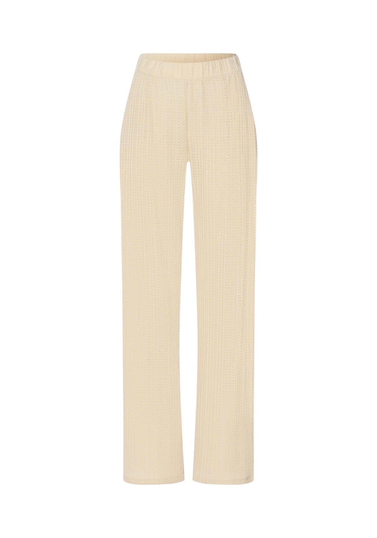 Summer knit pants - Oyster Gray