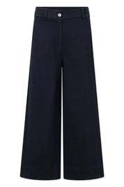 Plum faded twill pants