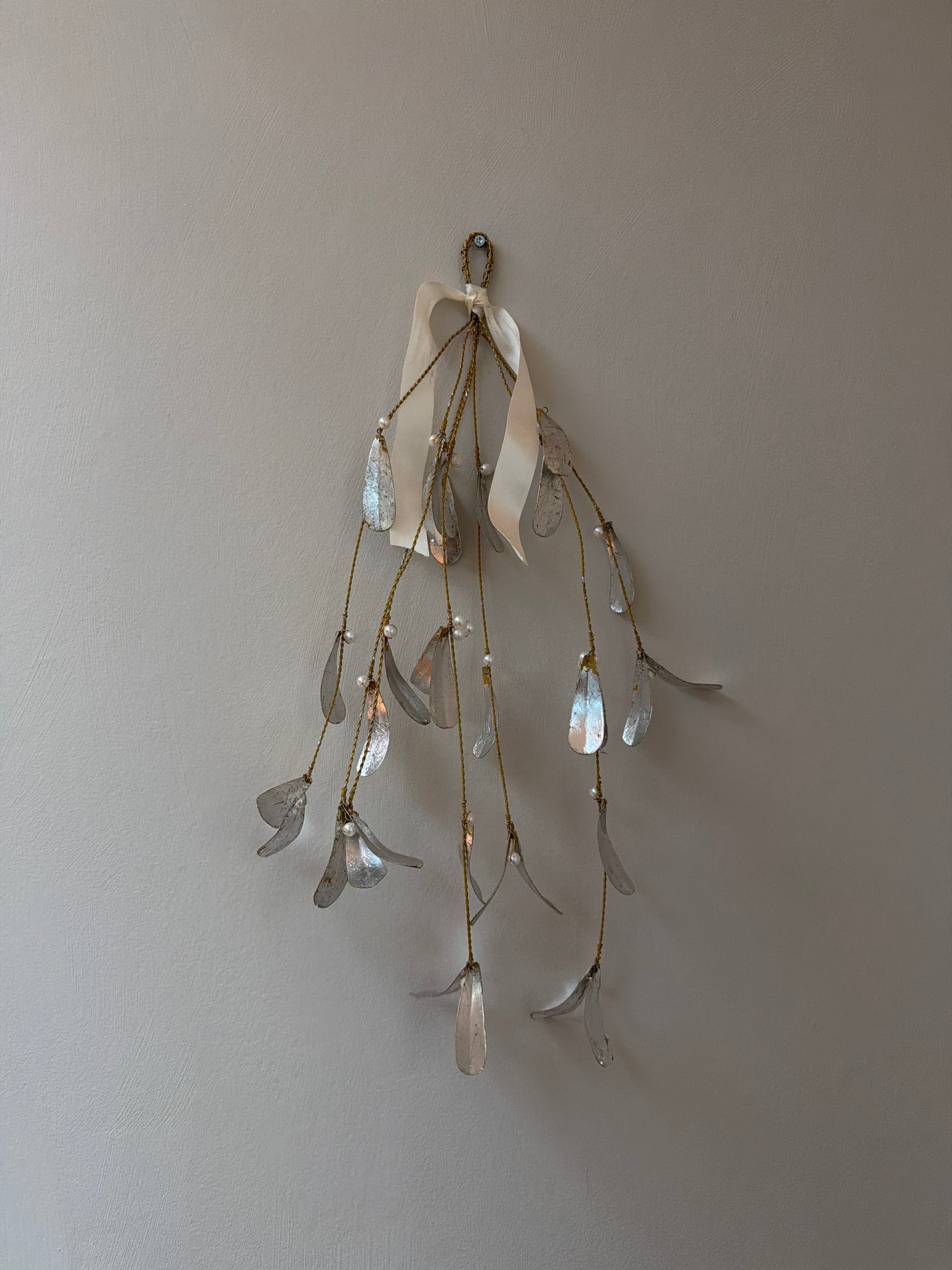 Mistelten silver - 7 stems large