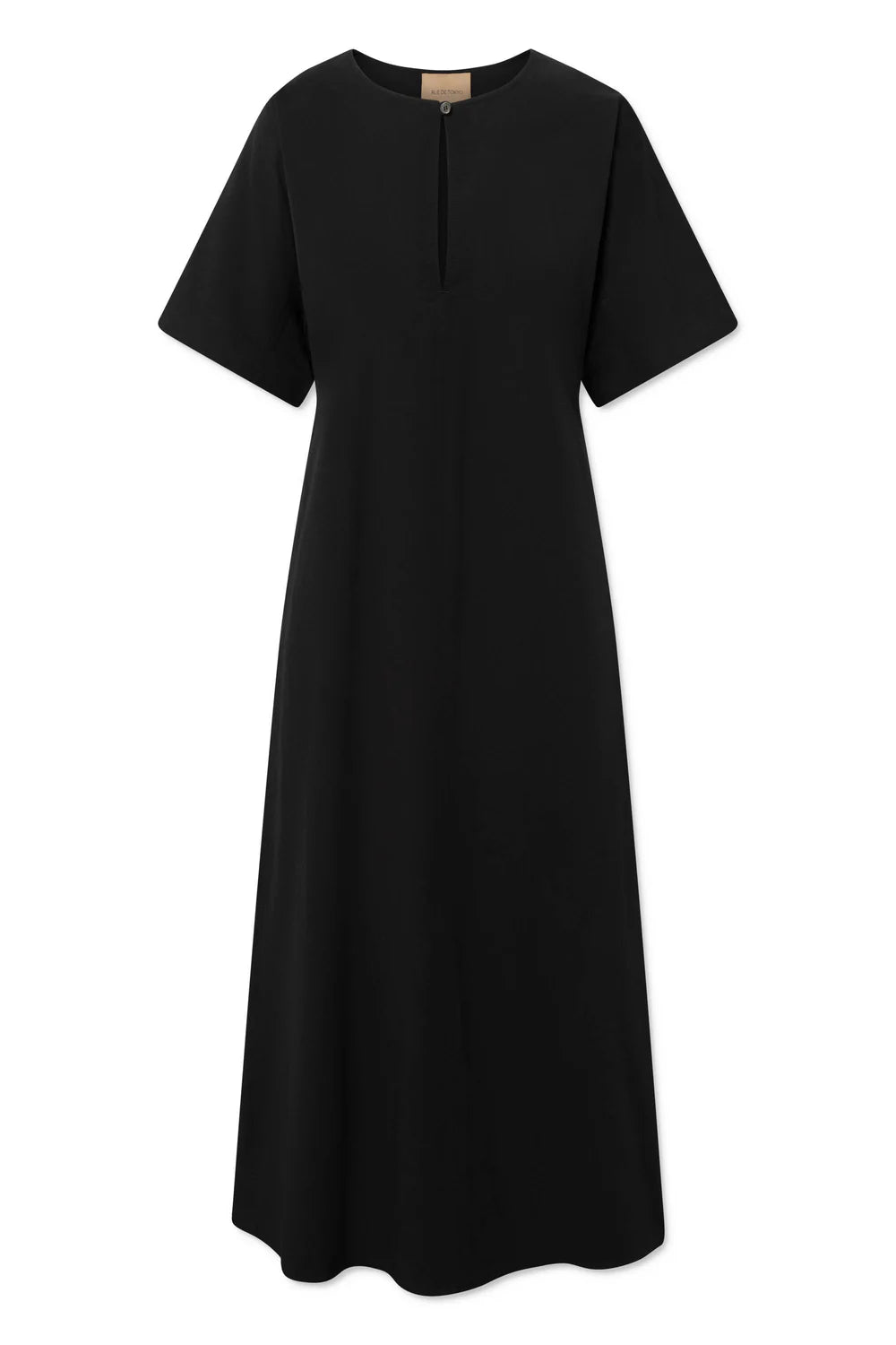 Dafne modal poplin dress - Black