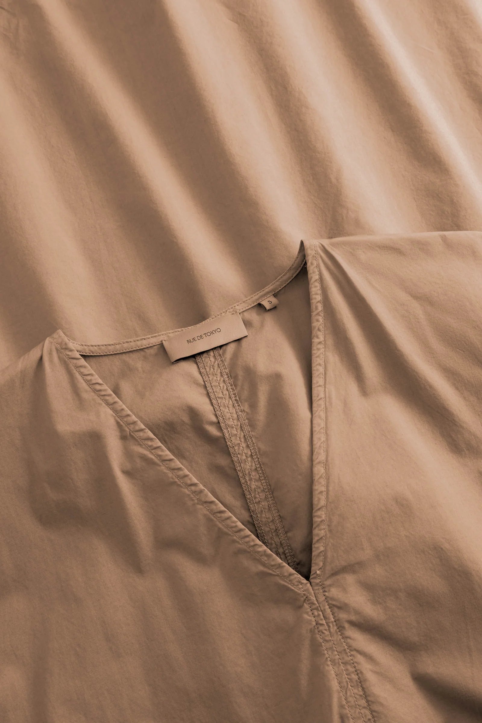 Dalila GMTD poplin dress - Mocha