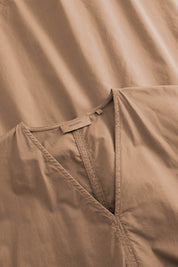 Dalila GMTD poplin dress - Mocha