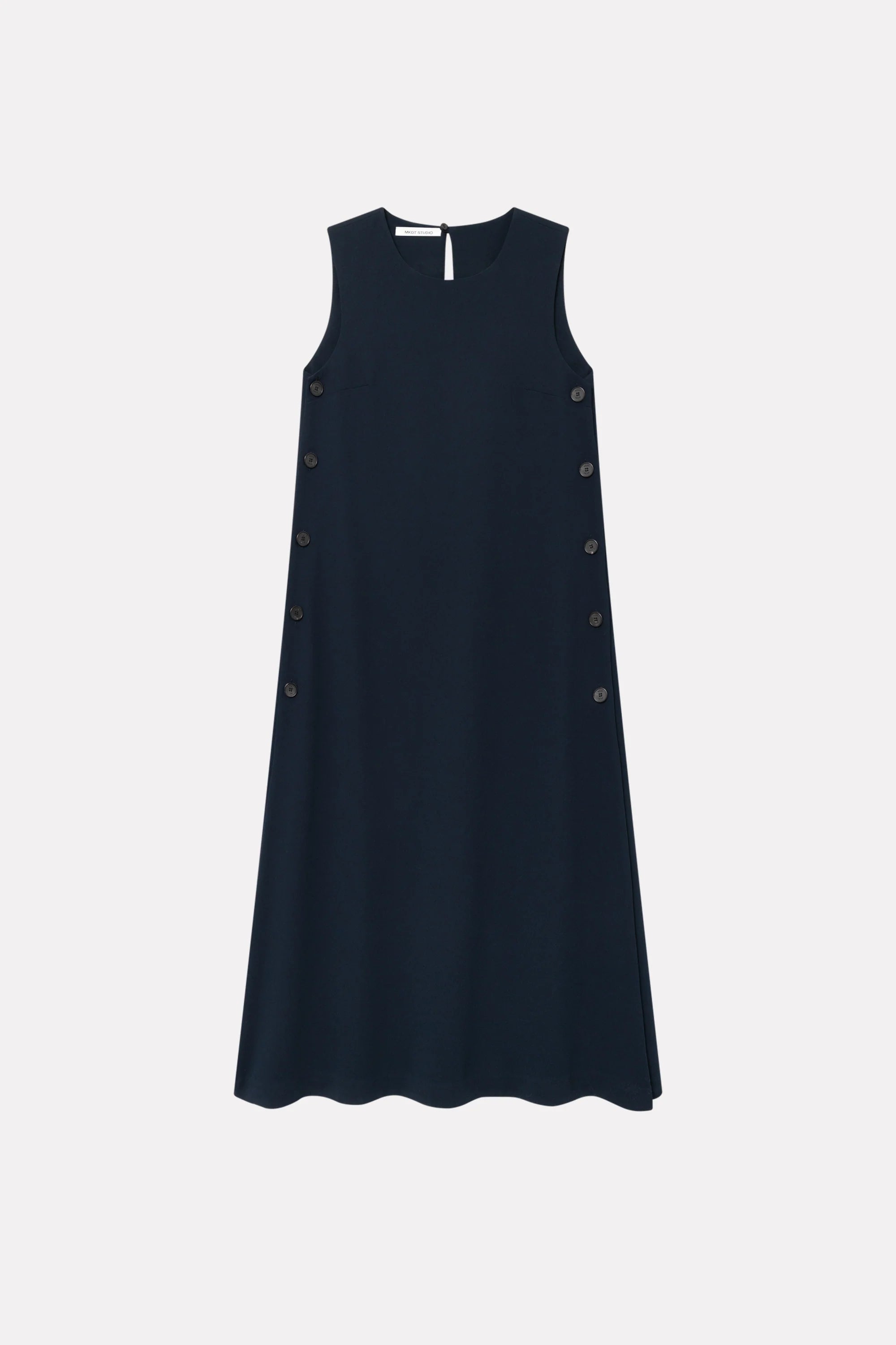 Danna crepe georgette dress - navy