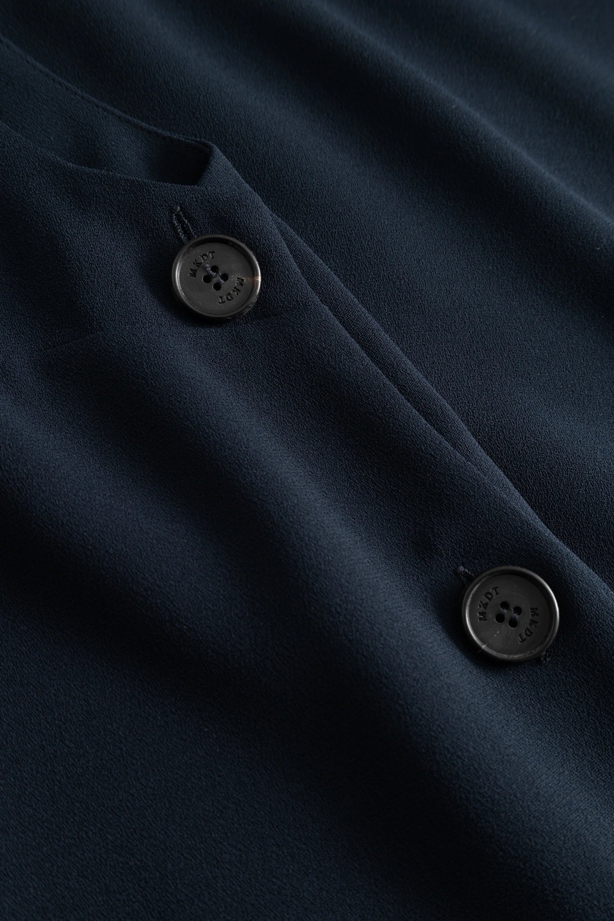 Danna crepe georgette dress - navy