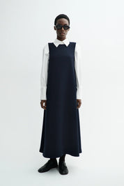 Danna crepe georgette dress - navy