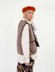 Runa vendbar vest - double wool