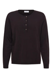 Pine merino blouse - Espresso
