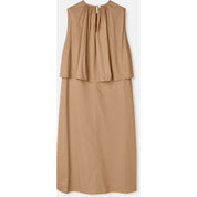Dorea sheer cotton dress - Taupe