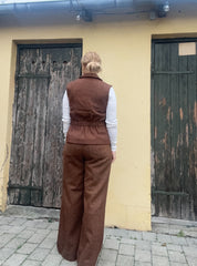 Russel pants - Rust melange