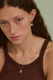 Ligne Intemporelle ørering - guld