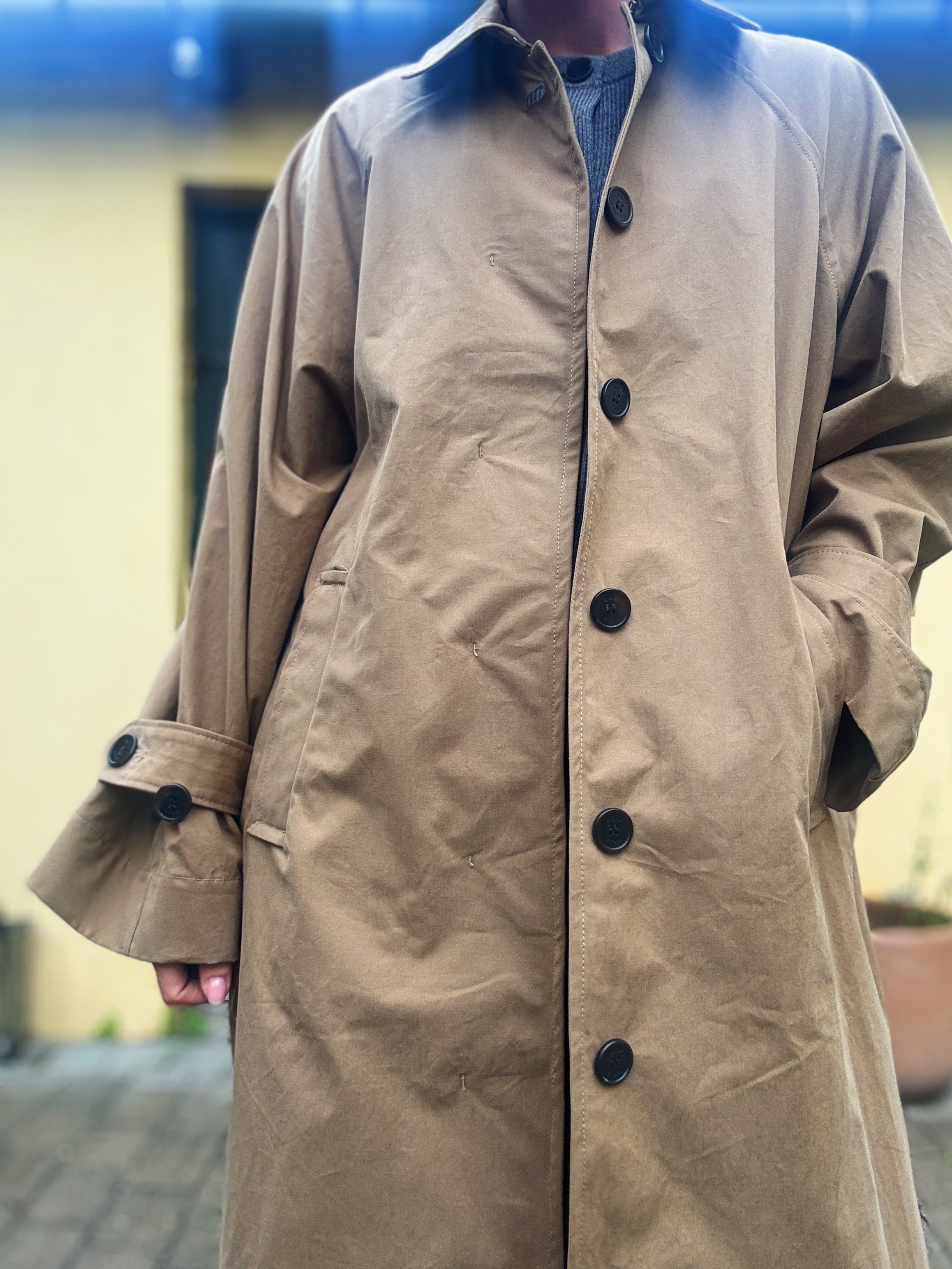 Caro half panama Coat – Butik Verk