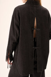 Sigga light denim skjorte