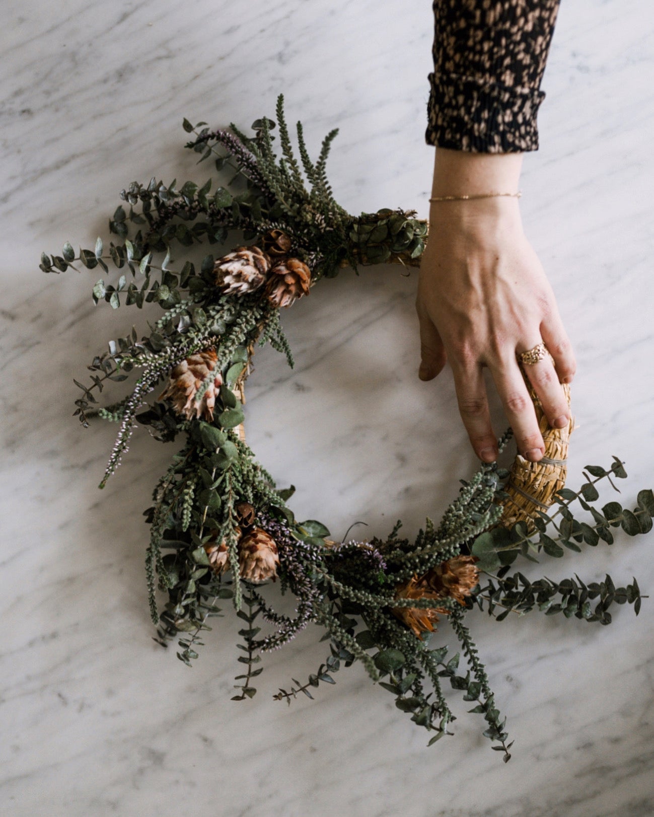 Blomster workshop: Bind årets julekrans