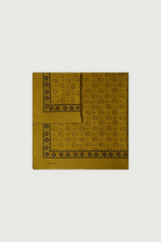 Classique scarf in printed cotton voile  - absinthe