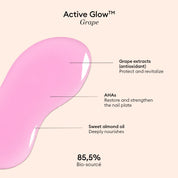 Active Glow neglelak - Grape