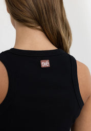 ESBlossom Racerback Rib Tank - Black