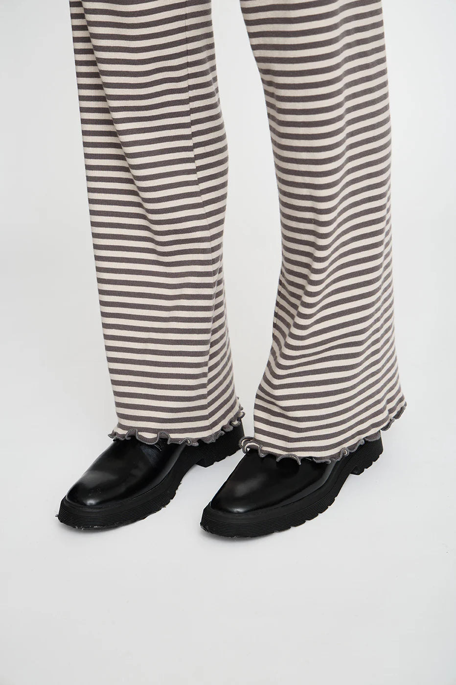 ESBlossom Stripe Pants GOTS - Nacreous Clouds
