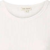 ESElla LS bluse med hulmønster - Snow White