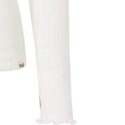 ESElla LS bluse med hulmønster - Snow White