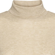 ESEllia Roll Neck Top - Wood Ash Mélange