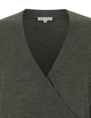 ESJill knit wrap top - Forrest night