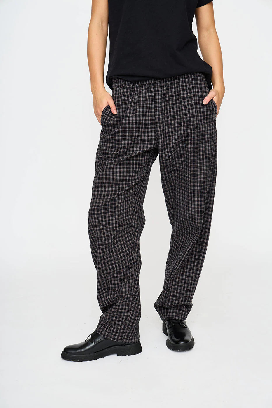 ESValdis Pants - Black Check