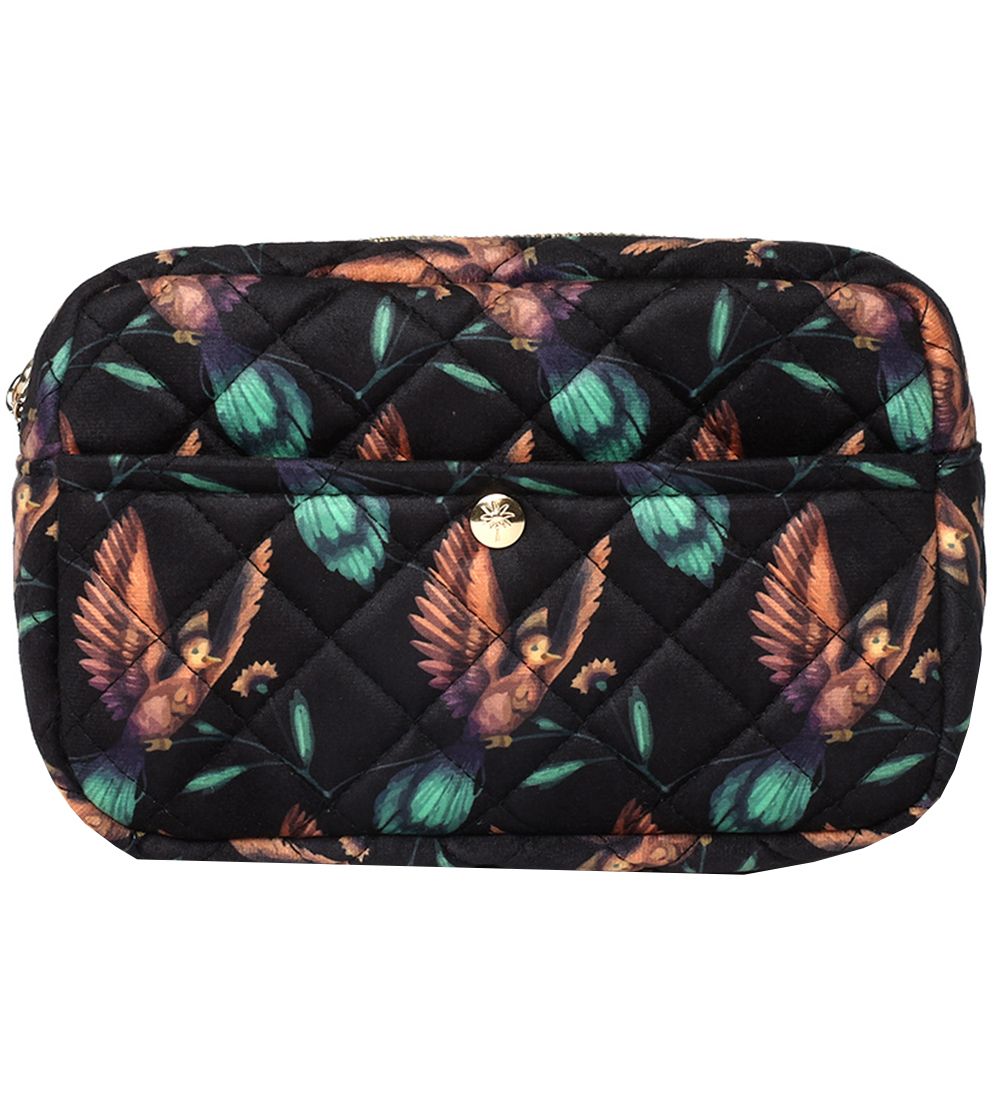 Beauty Bag - Black hummingbird