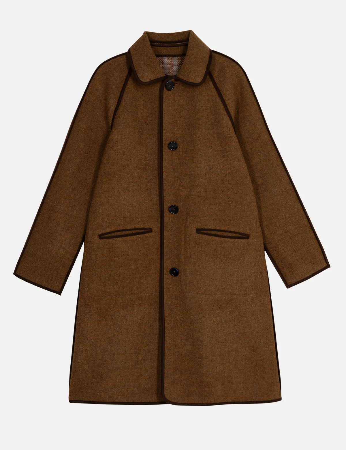 Diana vendbar frakke - double wool
