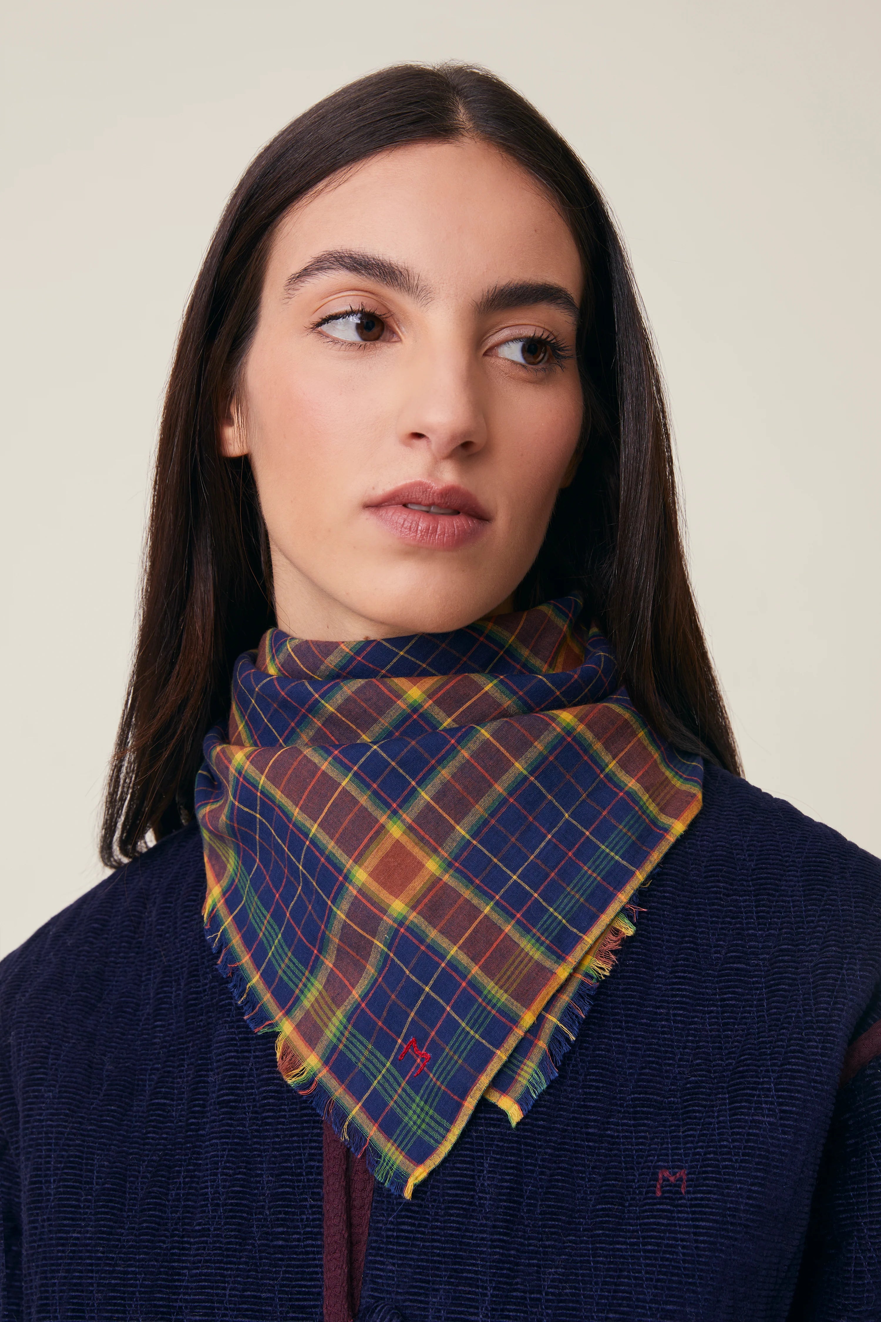 Alpha Scarf N°844 - Magic blue