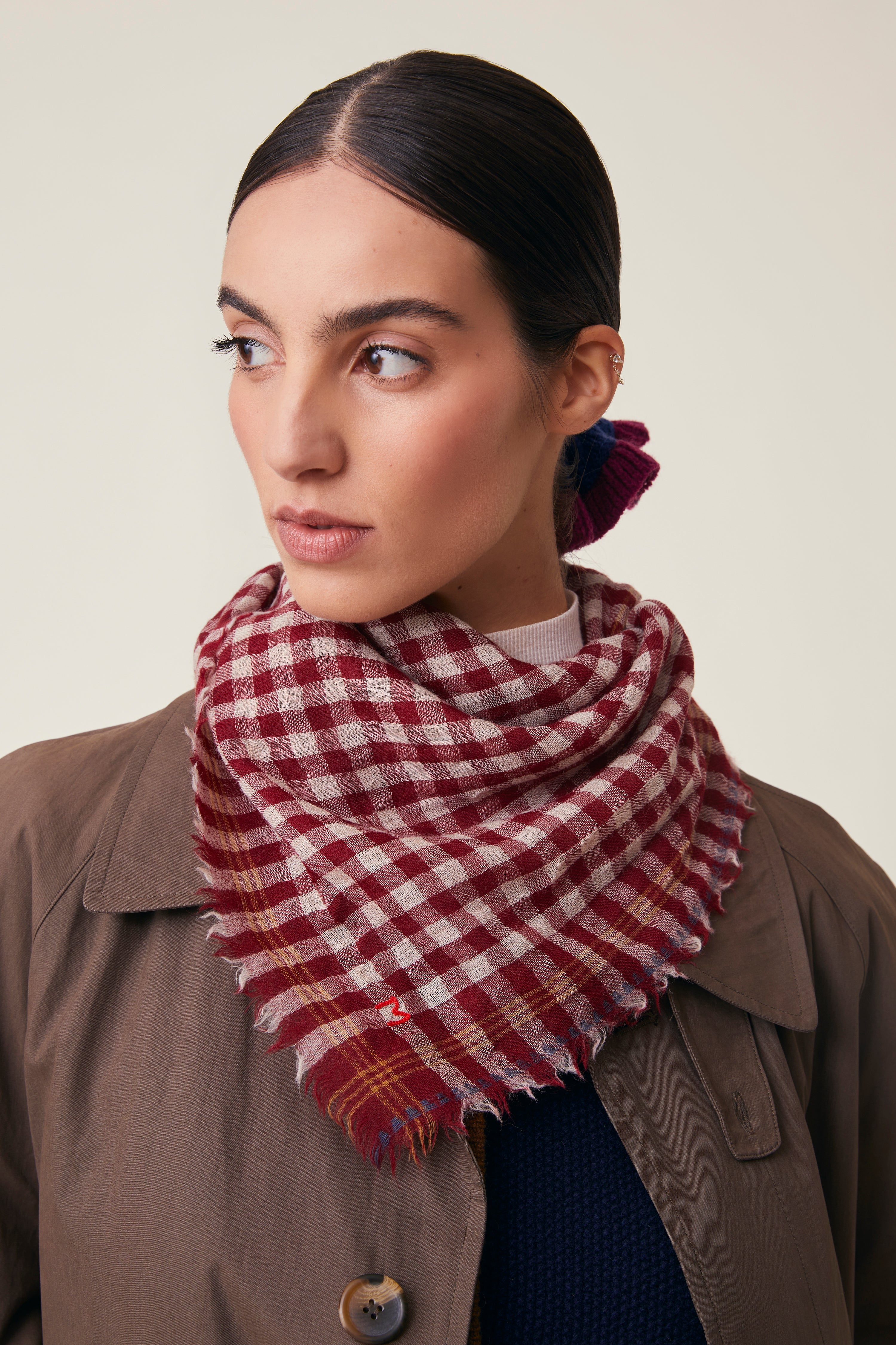 Galopin scarf N° 849 - Velvet