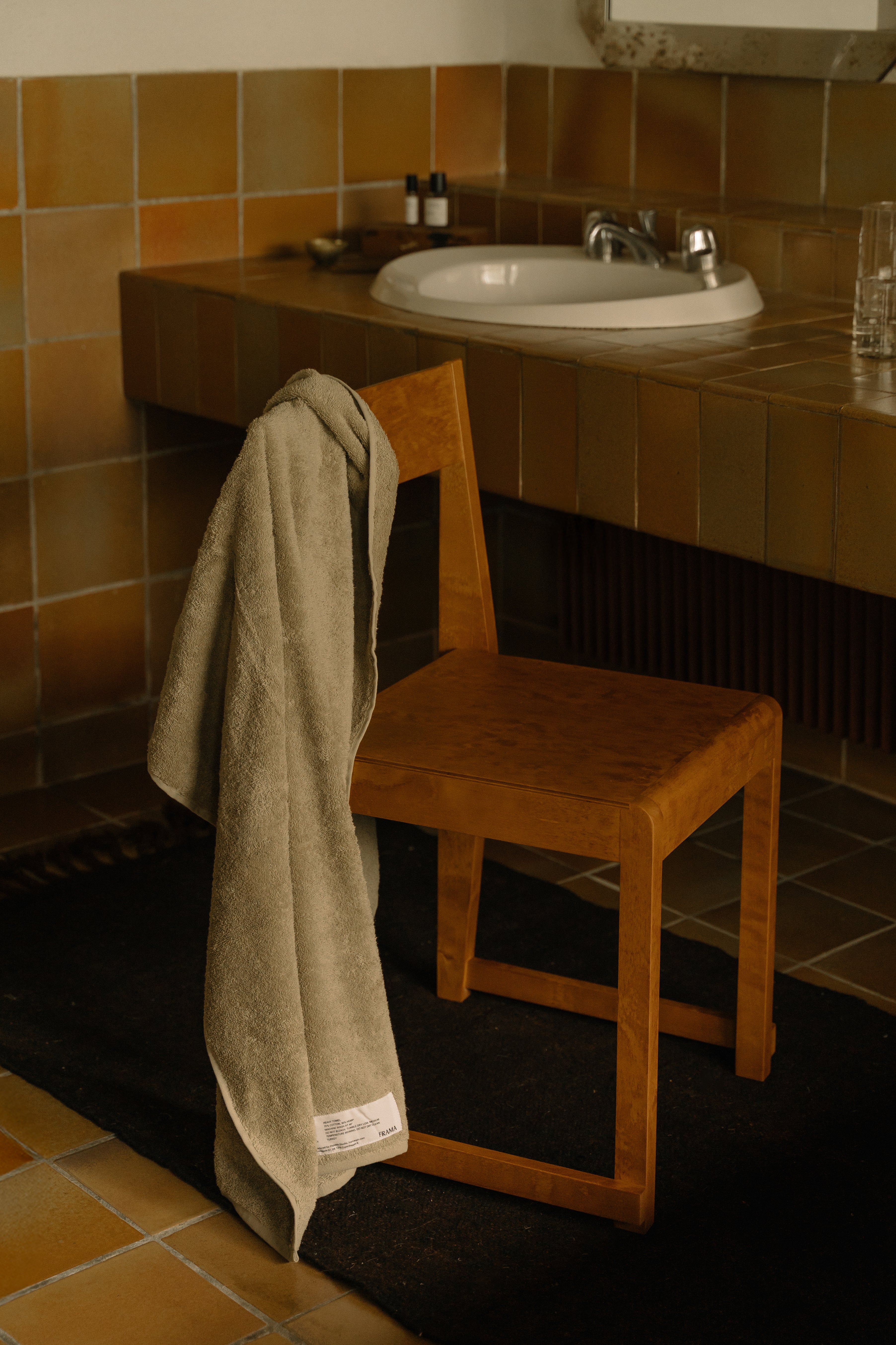 Badehåndklæde | Sage green