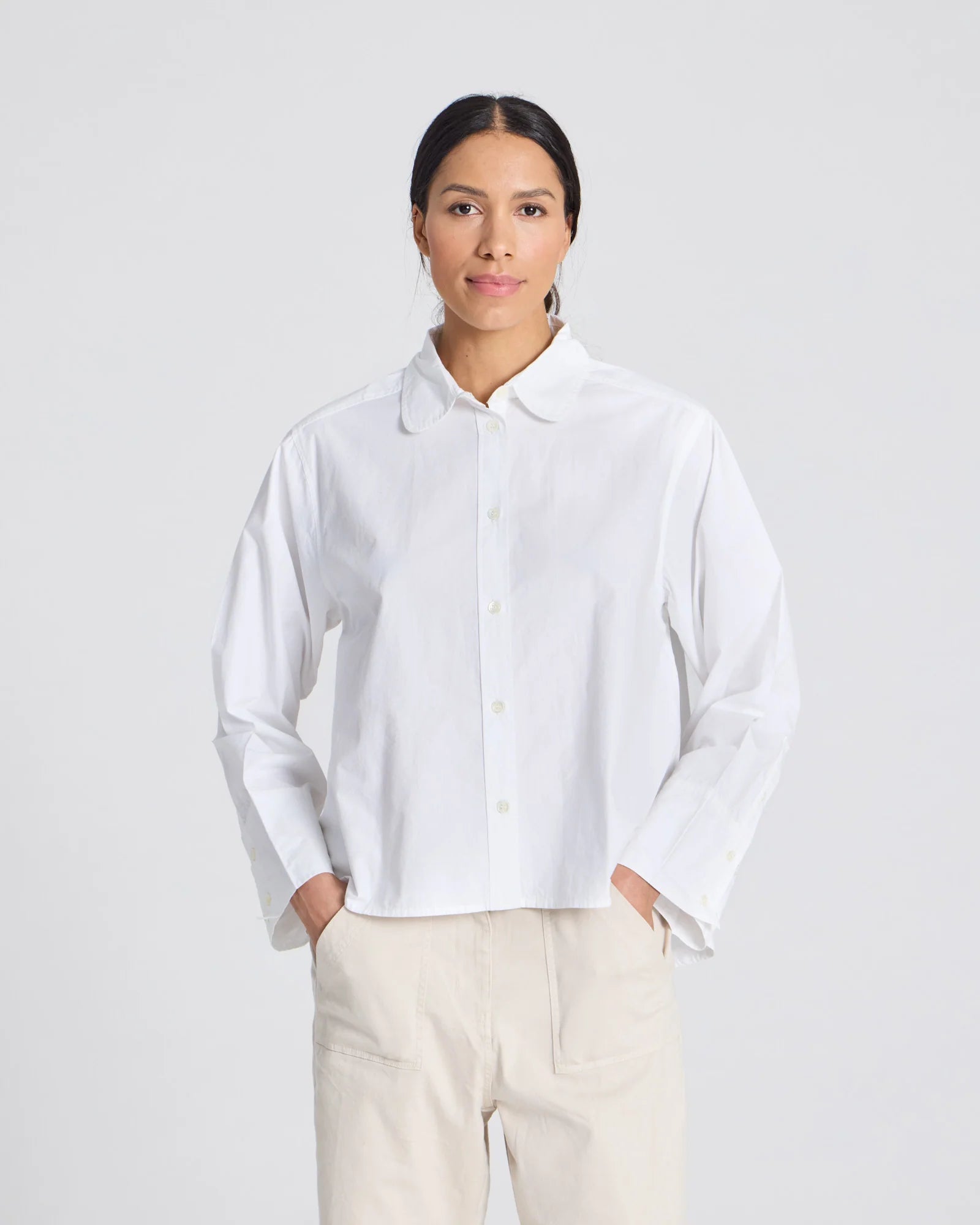 Flora shirt - white