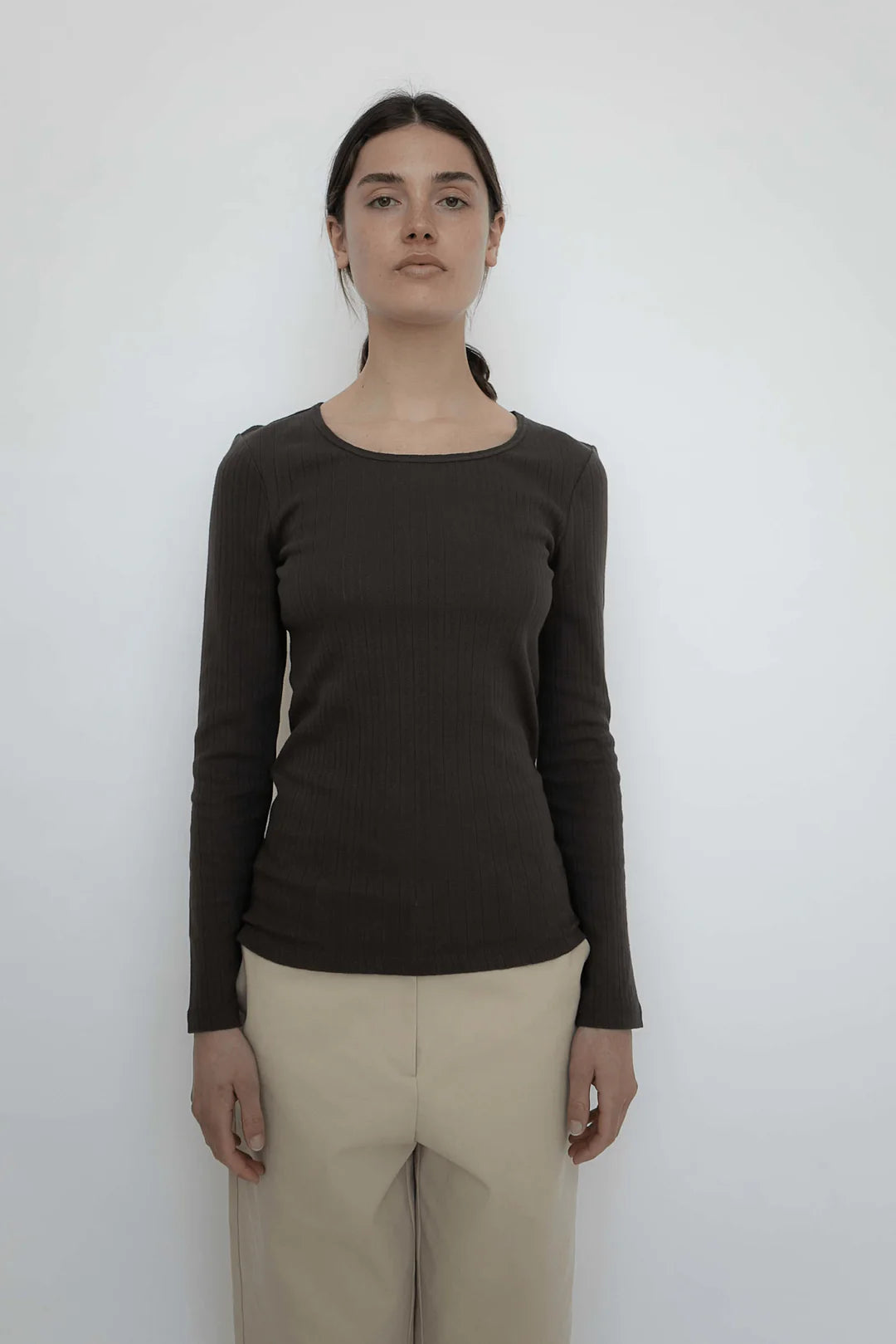Gertrud blouse - Bark