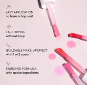 Active Glow neglelak - Cranberry