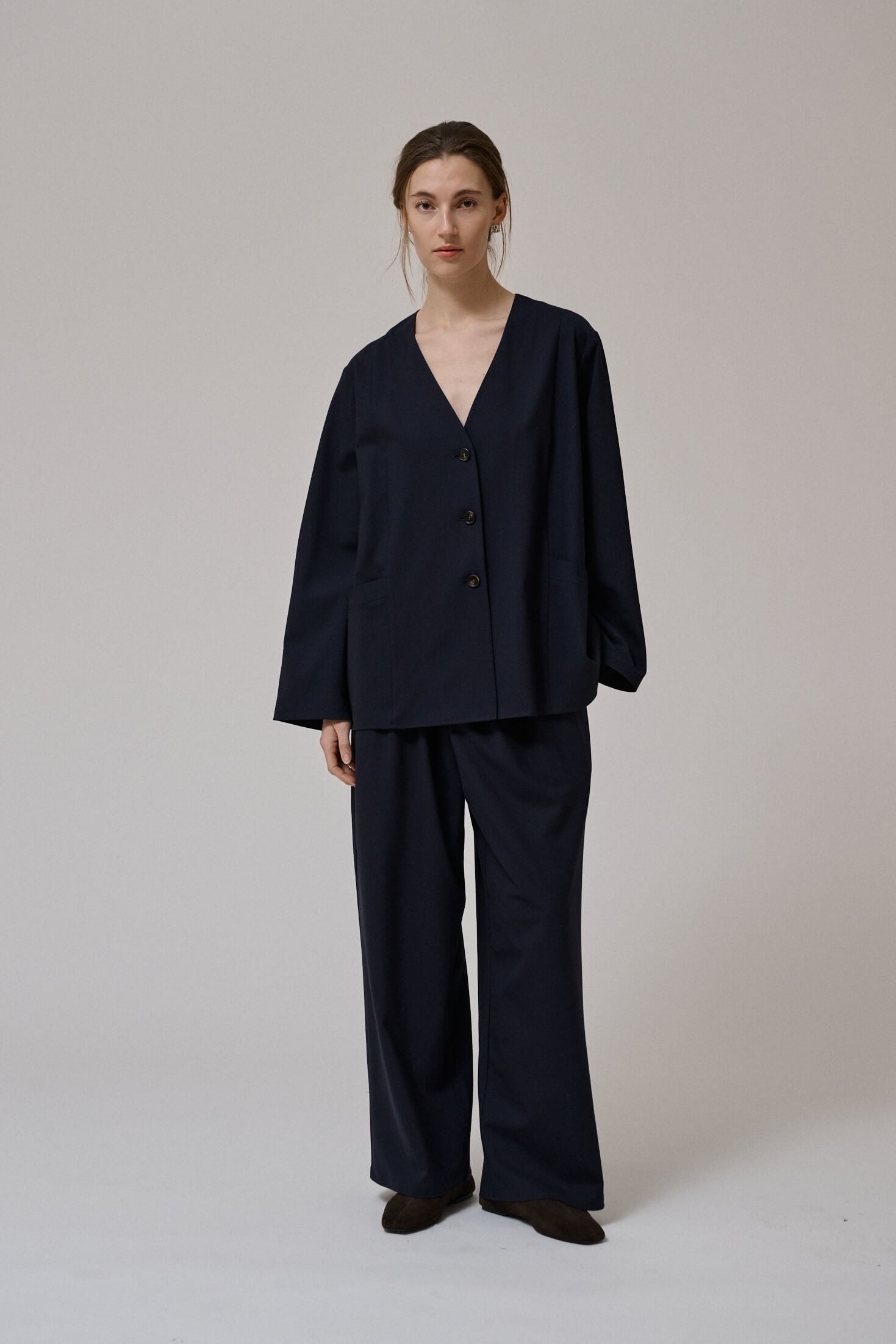 Hazy ls blazer - dark navy