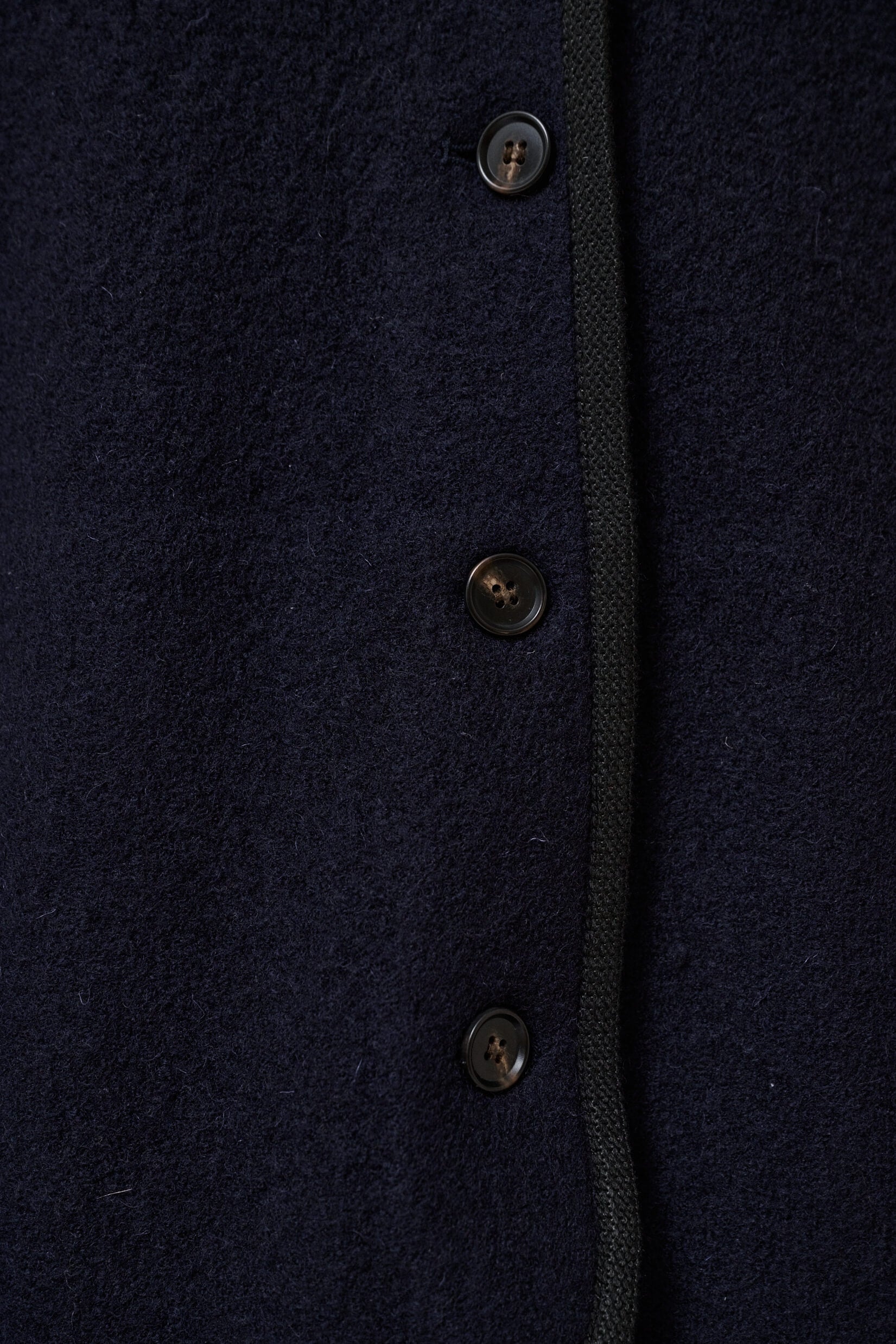 Hill ls wool jacket - dark navy