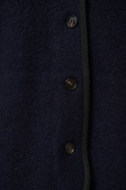 Hill ls wool jacket - dark navy
