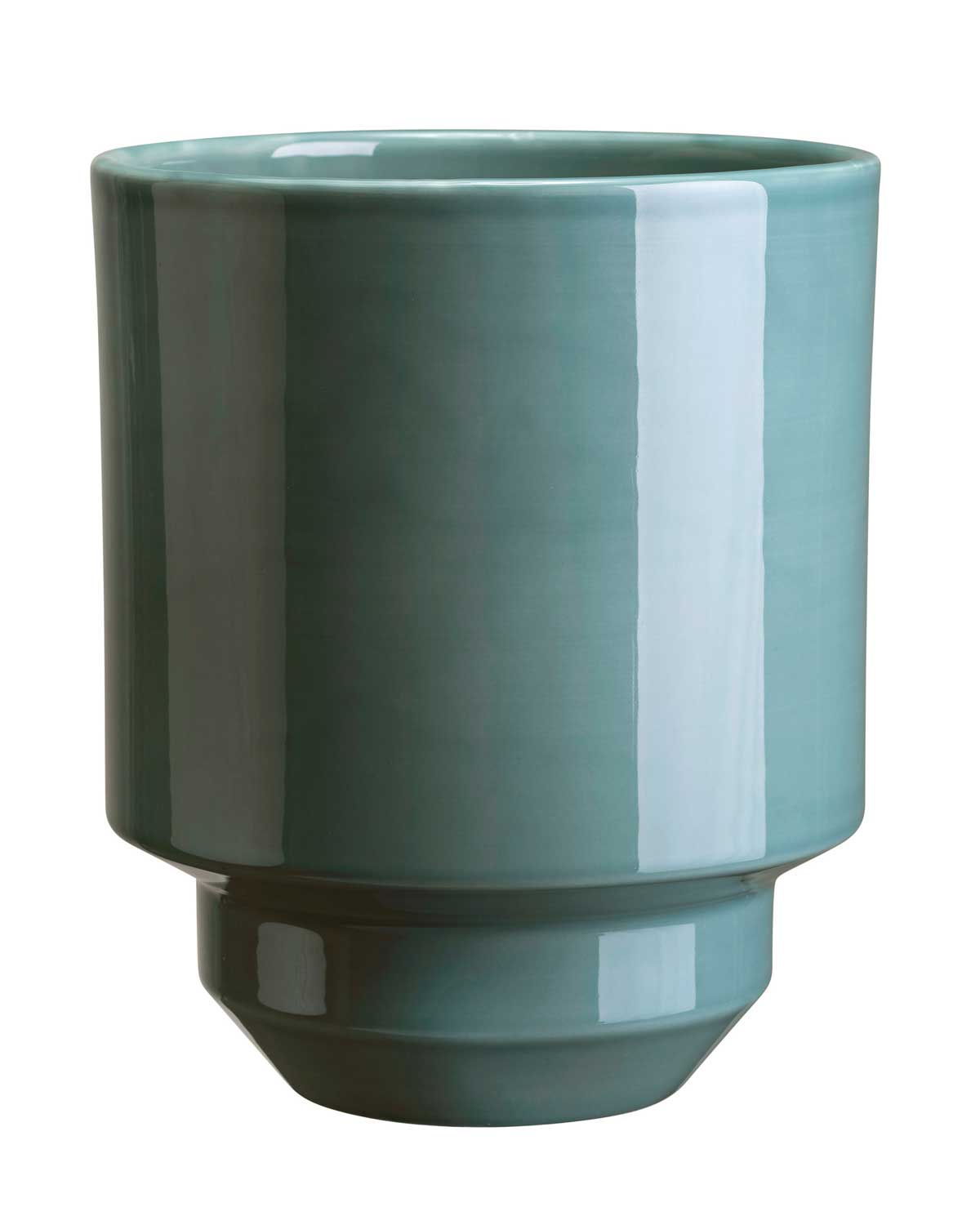 Hoff · Glaseret potte ø. 14 - Misty blue