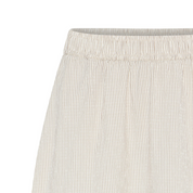 Melbourne long skirt - Tapioca coffee stripe
