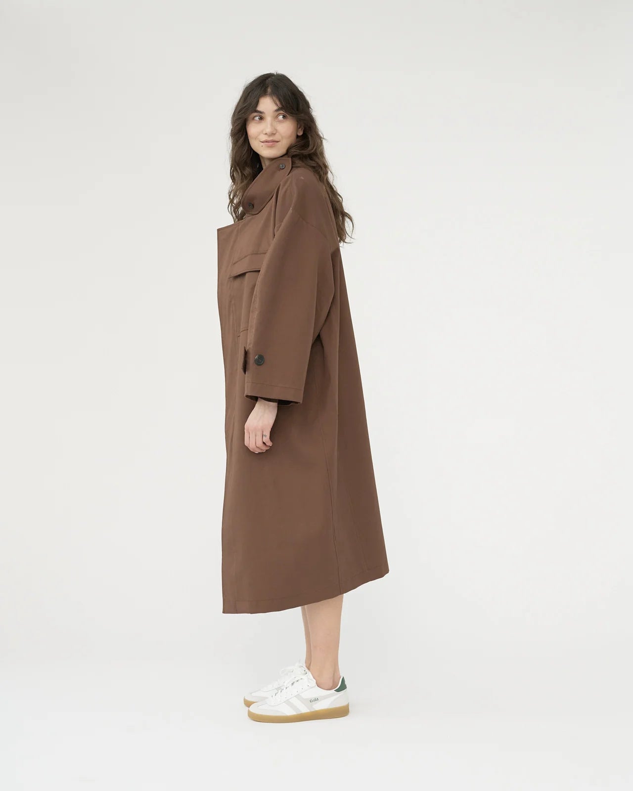 AF Agger · Water resistant coat - Dusty brown