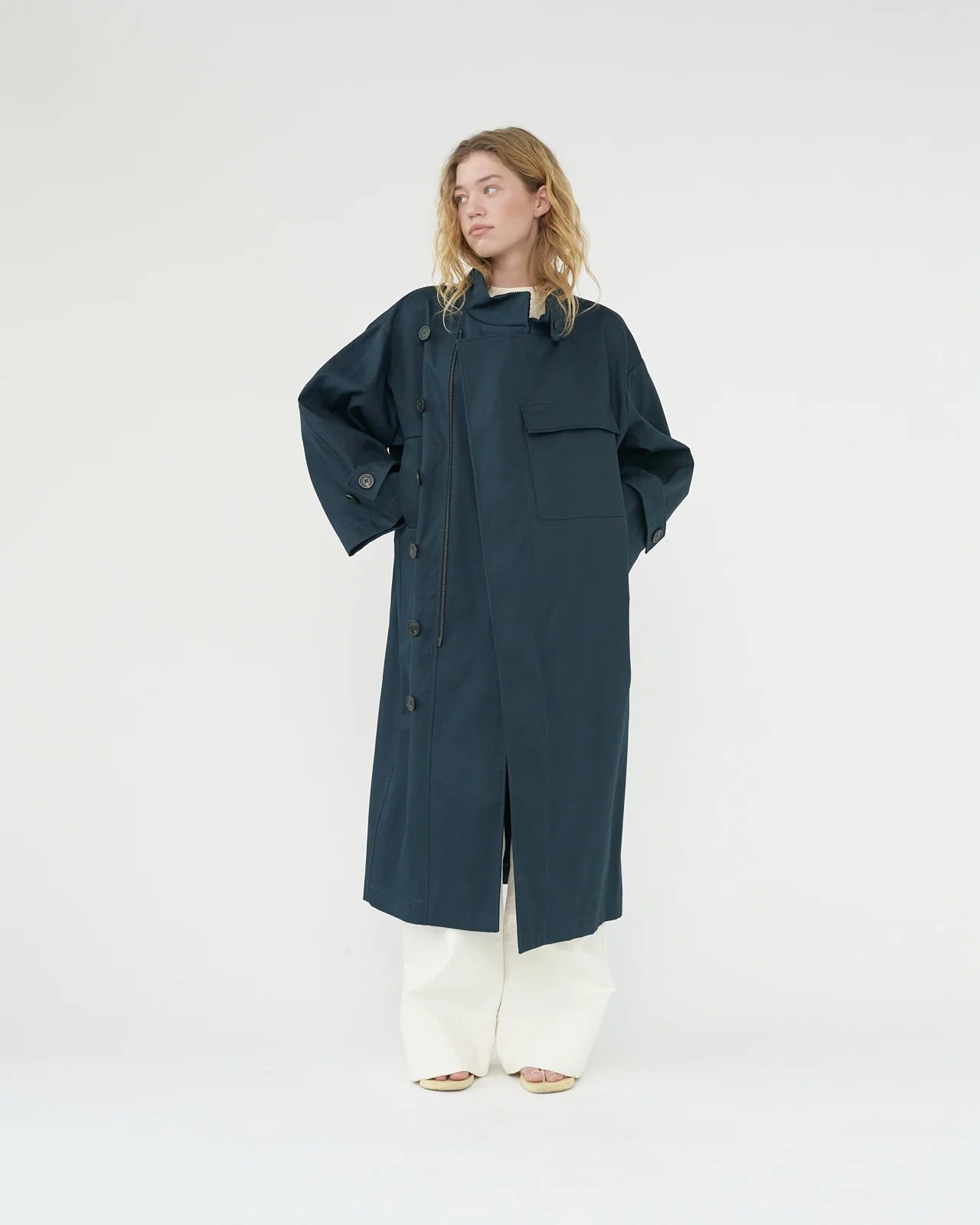 AF Agger · Water resistant coat - Navy