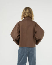 AF Agger · Water resistant jacket - Dusty brown