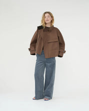 AF Agger · Water resistant jacket - Dusty brown