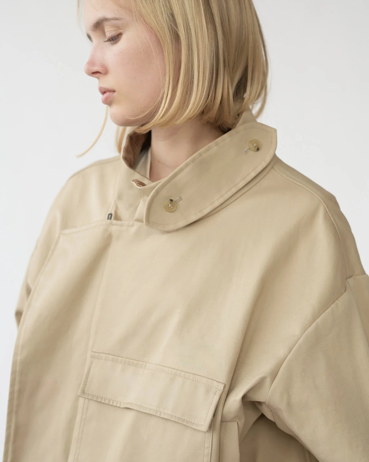 AF Agger · Water resistant jacket - Cool beige