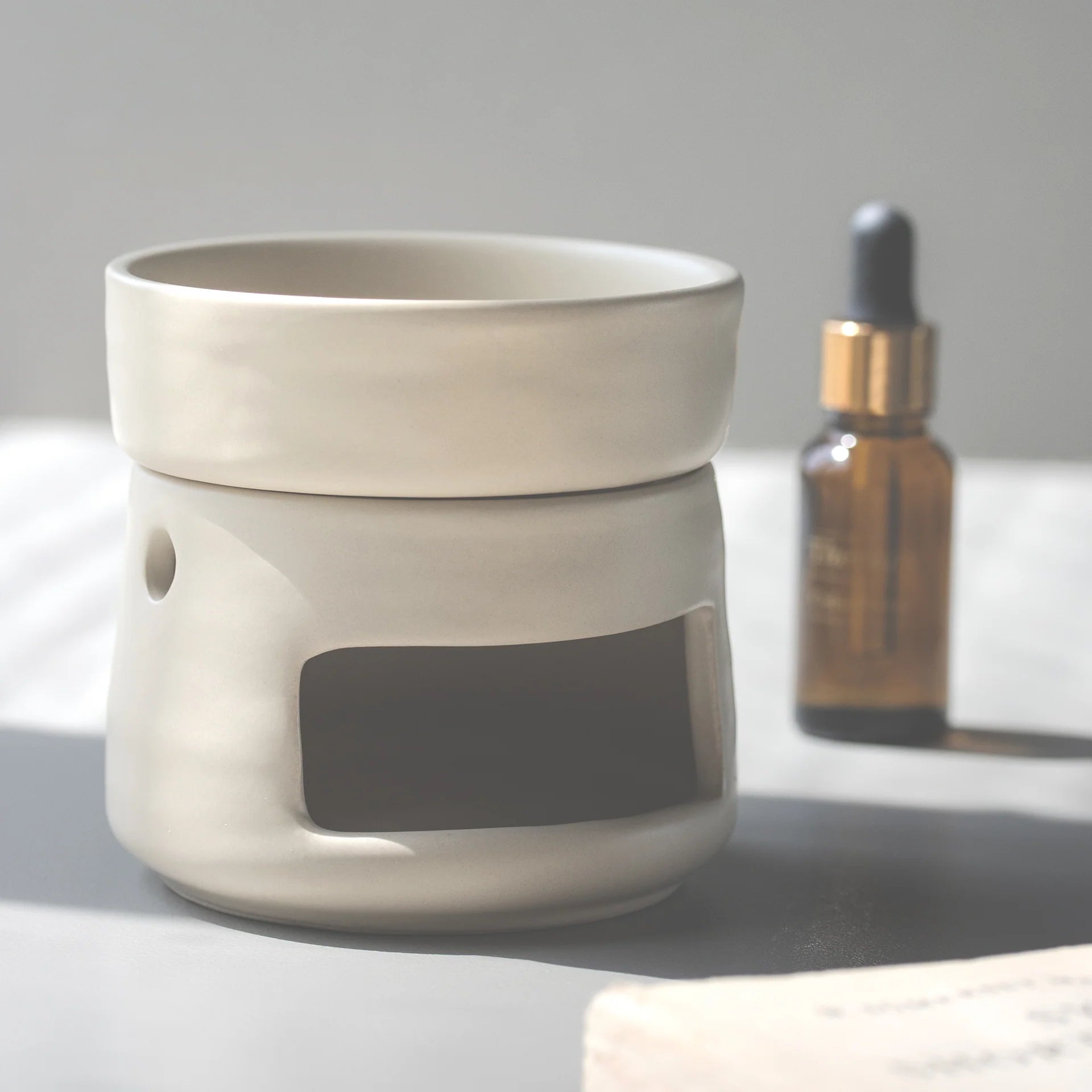 Caligo lampe diffuser - beige