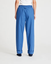 Astrid poplin pants - clear blue