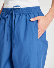 Astrid poplin pants - clear blue